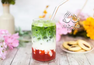 Iced Strawberry Matcha