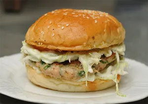 West Indian Chicken Burger