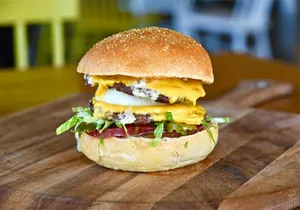 All American Double Cheese Burger