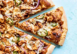 Island Style Caribbean Pizza