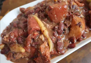 Stewed Peas & Pigtail