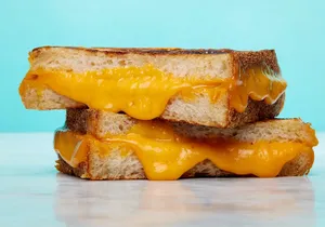 Grilled Cheese Sandwich with Fries